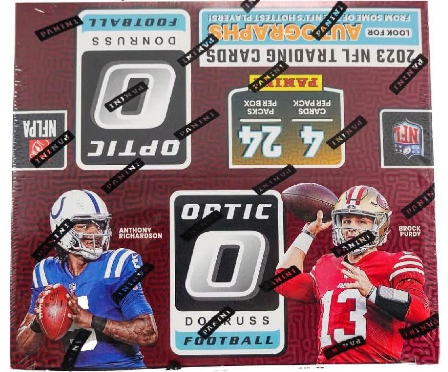 2023 Panini NFL Donruss Optic Football 20-Pack Retail Box!