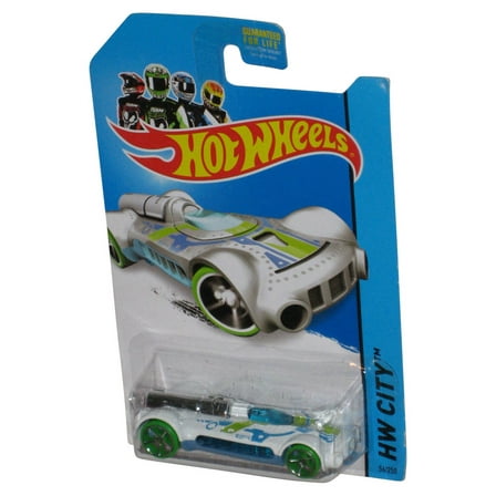 Hot Wheels HW City (2013) White Retro-Active Die-Cast Toy Car 56/250