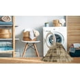 thumbnail image 2 of Ahgly Company Machine Washable Indoor Square Transitional Brown Area Rugs, 3' Square, 2 of 7