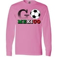 thumbnail image 3 of Inktastic Go, Mexico- Soccer, Football Long Sleeve T-Shirt, 3 of 5