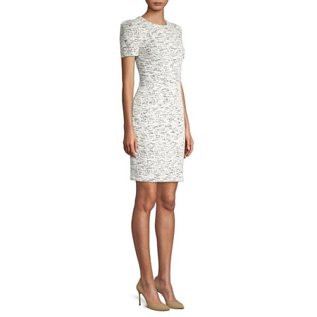 Calvin Klein Petite Short Sleeve Sheath Dress Walmart Com