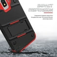 thumbnail image 6 of ZIZO BOLT Series Samsung Galaxy J2 Case Military Grade Drop Tested with Tempered Glass Screen Protector Holster J2 Pure Black Red, 6 of 6