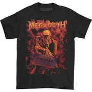 Men's Megadeth Peace Sells T-shirt X-Large Black