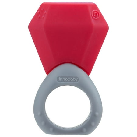 UPC: 0852865007430 | Innobaby Teethin SMART Birthstone Ring Teether January (Garnet)