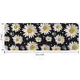 thumbnail image 7 of Black White Flower Pattern Kitchen Rug Mat,Kitchen Runner Rugs Non Skid Washable,Decorative Kitchen Floor Mats for Kitchen,Sink,Laundry,17"x47.2", 7 of 7