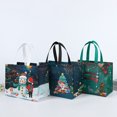 thumbnail image 3 of Inteprter 20 unids/set bolsas de Navidad no tejidas multifuncionales embalaje de regalo resistente y duradero amplia aplicación Kits de decoración para fiestas, 3 of 6
