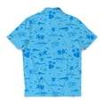 thumbnail image 4 of SCALES Never A Tourist Short Sleeve Polo Seafoam, Small, 4 of 7