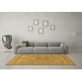 thumbnail image 3 of Ahgly Company Indoor Rectangle Abstract Brown Modern Area Rugs, 3' x 5', 3 of 4
