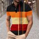 thumbnail image 2 of Mens Manga Corta Botón Abajo Camisas con Bolsillo Pulover Botón de Impresión de la Camisa de Solapa de Poliéster Cuello de Vuelta, Blusa Casual para Hombres, 2 of 4