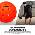 thumbnail image 5 of Franklin Sports X-40 Outdoor Pickleballs - Official Size - Ember - 12 Pack, 5 of 9