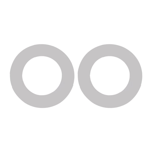 2 juntas para válvula de descarga de inodoro, multiusos, flexibles y transparentes, accesorios para asiento de inodoro.