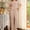 Beige, variant on Womens Cotton Knit Pajama Set - Soft Breathable Short Sleeve V Neck Button Down Top & Wide Leg Pants with Drawstring Waist 2 Piece Sleepwear Loungewear Pink,Size L