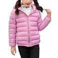 thumbnail image 2 of vastwit Boys Girls Toddlers' Winter Coats Casual Warm Lightweight Packable Down Puffer Jacket overall Pink 110, 2 of 7