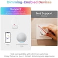 thumbnail image 3 of Smart Light Bulbs with Remote Control, Smart Bulb That Work with Alexa & Google Home, 16 Million Color Changing Light Bulbs 60W, A19 E26 2.4Ghz WiFi Light Dimmable,1800K-6500K,800lm 4 Pack, 3 of 6
