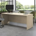 thumbnail image 7 of Bowery Hill 72W x 30D Office Desk in Natural Elm - Engineered Wood, 7 of 7