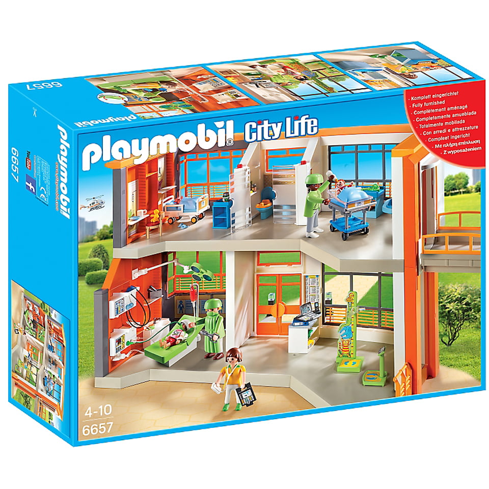 Playmobil 6657 Furnished Children's - Walmart.com