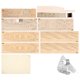 thumbnail image 1 of Toystoory Harvey creativo de montado velero modelo DIY occidental clásico juguete era modelo adecuado para decorar restaurante Artesanía Blanco No.01 Toystoory HA027667-01, 1 of 1