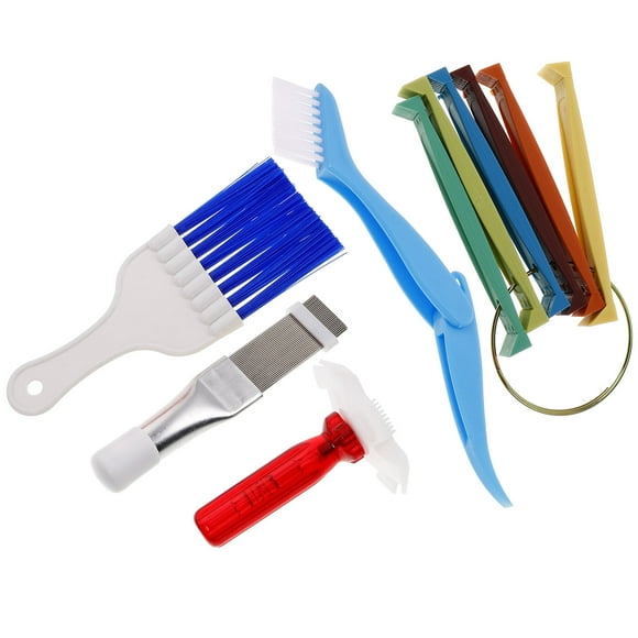 OULII 1 Set Dryer Cleaning Brush Kit with Coil Cleaning and Fin Straightening Tools for Home