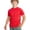 Red, variant on MGDXOX Kids Short Sleeve Crew Neck Sport T Shirt Raglan Sleeves Quick Dry Stretch Fabric Spring Summer Outdoor Running Training Casual Wear Black 7-8Years