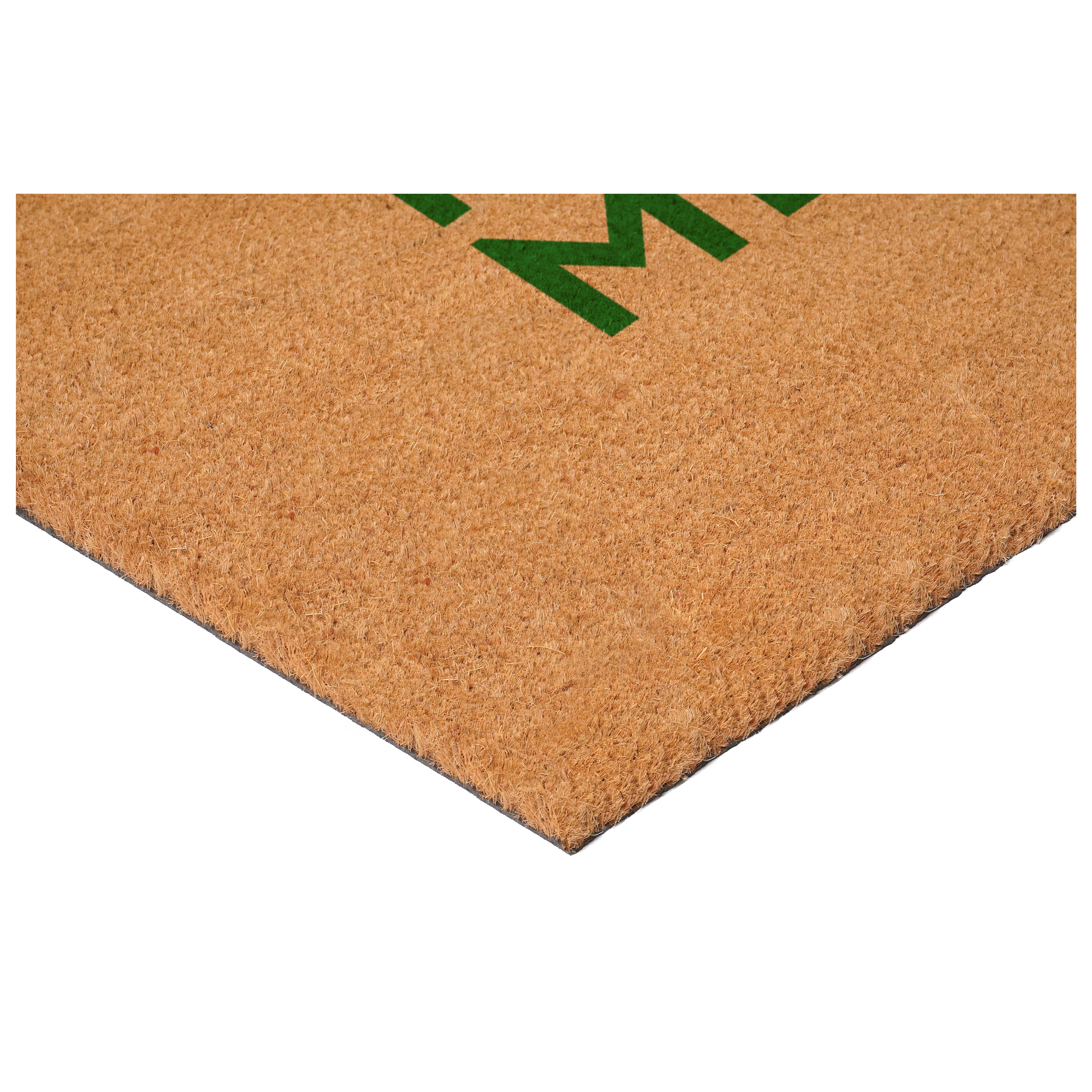 Green Modern Merry Doormat 24" x 36"
