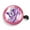2 Tone Purple Butterfly, variant on WIRESTER Pink Bicycle Bell Aluminum Alloy Mini Bike Bell With Ring Horn Accessories for Adults Men Women Kids Girls and Boys -Pink Donut