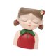 thumbnail image 2 of Busto de niña en forma de maceta, jarrón, adorno decorativo, maceta para plantas de interior, maceta 15cmx11.5cmx18cm, 2 of 9