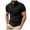 Black, variant on JLFKNG Men's Polo Shirts Short Sleeve Shirt For Men Summer Casual Solid Color Slim Fit Holiday Shirts Tops Comfy Summer Clothes