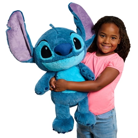 Disney Stitch Jumbo Plush 30" toy for kids ages 2 years and up