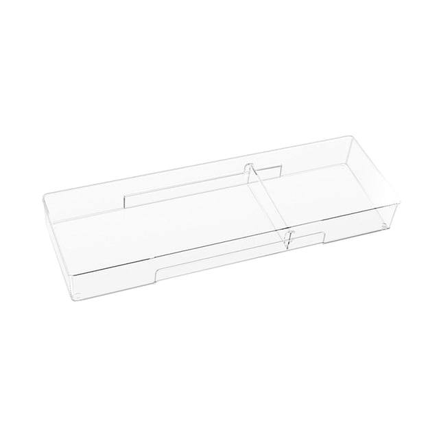Organizador de cajones de cocina Bandeja para utensilios Organizador de cubiertos Acrílico Cocina 465x15x52cm