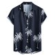 thumbnail image 1 of Camisas casuales de manga corta con botones a la moda de verano para hombres Pompotops oipoqjl43084, 1 of 8