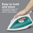 thumbnail image 6 of Proctor Silex Clothing Iron, Steam Iron for Clothes with Nonstick Soleplate, White, 6 of 8