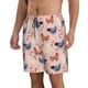 thumbnail image 2 of Balery Funny Chicken Traje de Baño Estilo Hawaiano para Hombre, Shorts de Secado Rápido con Bolsillos-Medium, 2 of 6