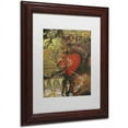 thumbnail image 2 of Trademark Fine Art 'Heart' Canvas Art by Nick Bantock, White Matte, Wood Frame, 2 of 4