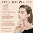 thumbnail image 6 of 2 Pack 4-in-1 Color Changing Foundation for All Skin Types - Waterproof, Long-Lasting, Medium Coverage, 1.05 fl.oz, 6 of 9