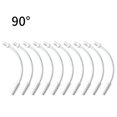 thumbnail image 4 of 10Pcs Aluminium Alloy Mountain Bike V Brake Part Component Bikes Noodle Cable Detachable Replacement Professional Riding Braking Tube Pipe Part 90掳, 4 of 8