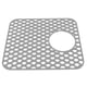 thumbnail image 5 of Alfombrilla De Silicona Para Fregadero, Rejilla Protectora Para Fregadero De Cocina De 13,6" X 11,6", Alfombrillas Antideslizantes Para Fregadero Con Drenaje Trasero De 4,7", 5 of 7