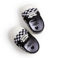 thumbnail image 4 of Nygoyerh Baby Girls Boys Canvas Shoes Letters Tag Non-slip Walking Shoes Casual Flats, 4 of 6