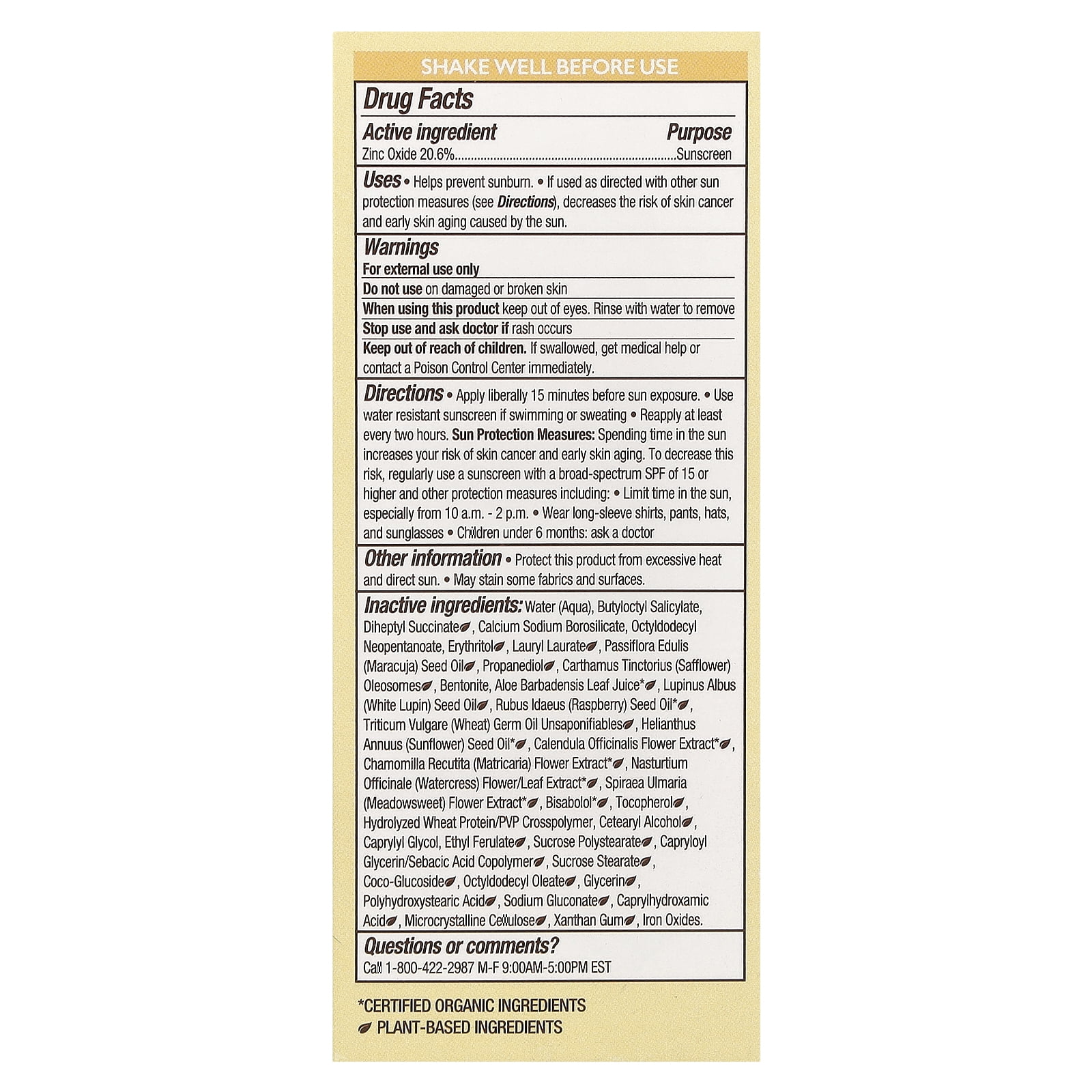 Babo Botanicals Daily Sheer Mineral Sunscreen Fluid SPF 50 , 1.7 oz Sunscreen