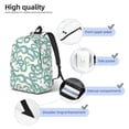 thumbnail image 5 of Daiia Hand Drawn Snake Vintage Canvas Backpack for Men and Women ,Hiking Backpack,Travel Laptop Bag for School,Large Capacity Backpack, 5 of 8