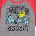 thumbnail image 3 of The Haunted Mansion - Hitchhiking Ghosts - Toddler & Youth Raglan Graphic T-Shirt, 3 of 6