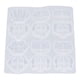 thumbnail image 3 of Resin Key Cover Mold, Mirror Effect Key Tag Resin Mold  For Art Project ANGGREK House Key Cover Molds for Resin, 3 of 8