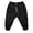 Black, variant on Mens 3/4 Joggers Capri Pants Slim Fit Lightweight Yoga Running Athletic Active Pants Light Gray XXXL