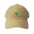 thumbnail image 1 of Go All Out Adult Alien Head Embroidered Deluxe Dad Hat, 1 of 2
