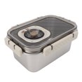 thumbnail image 1 of Conteneur de Stockage Alimentaire en Acier Inoxydable 304 avec Couvercle, Boîte Bento Étanche, Boîte à Lunch Réutilisable Multi-Usage pour Conservation de la Fraîcheur, 1 of 8