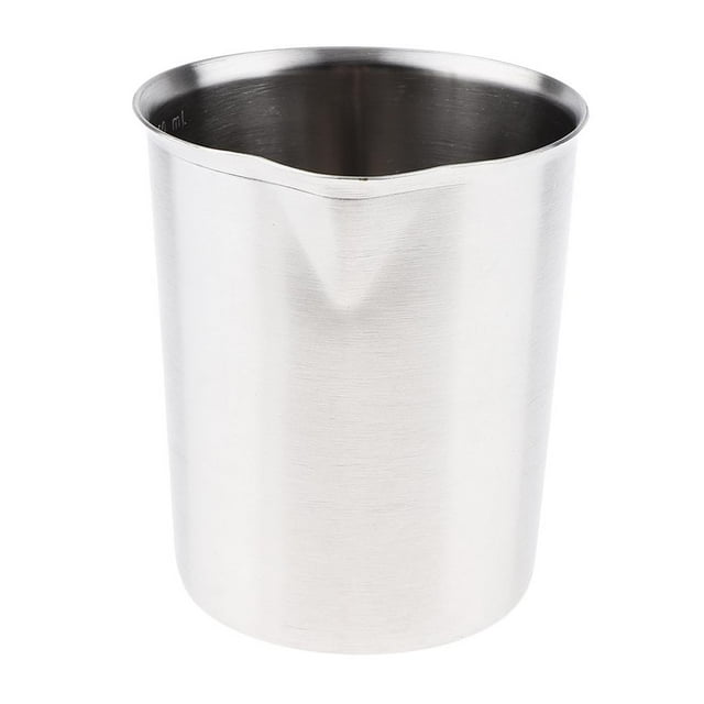 Jarra de acero inoxidable para hacer velas, para derretir cera y verter leche 500 ml