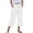 White, variant on Kovlvoll Toddler Kids Girls Capris Drawstring Elastic Waisted Wide Leg Lightweight Casual Solid Color Pants with Pockets