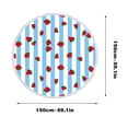 thumbnail image 2 of Xihbxyly dia del primer ministro Toalla de juego circular de frutas tropicales, toallas de microfibra extragrandes, suaves absorbentes, aislado rápido, toalla de piscina para niños y adultos, 2 of 4