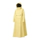 thumbnail image 4 of Poncho impermeable reutilizable de tela Oxford impermeable, abrigo impermeable unisex largo para Amarillo XL, 4 of 9