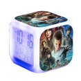 thumbnail image 1 of Cosas 4 Reloj despertador digital 7 colores Led Luz nocturna Habitación Destop Decoración Fans Regalos, 1 of 3