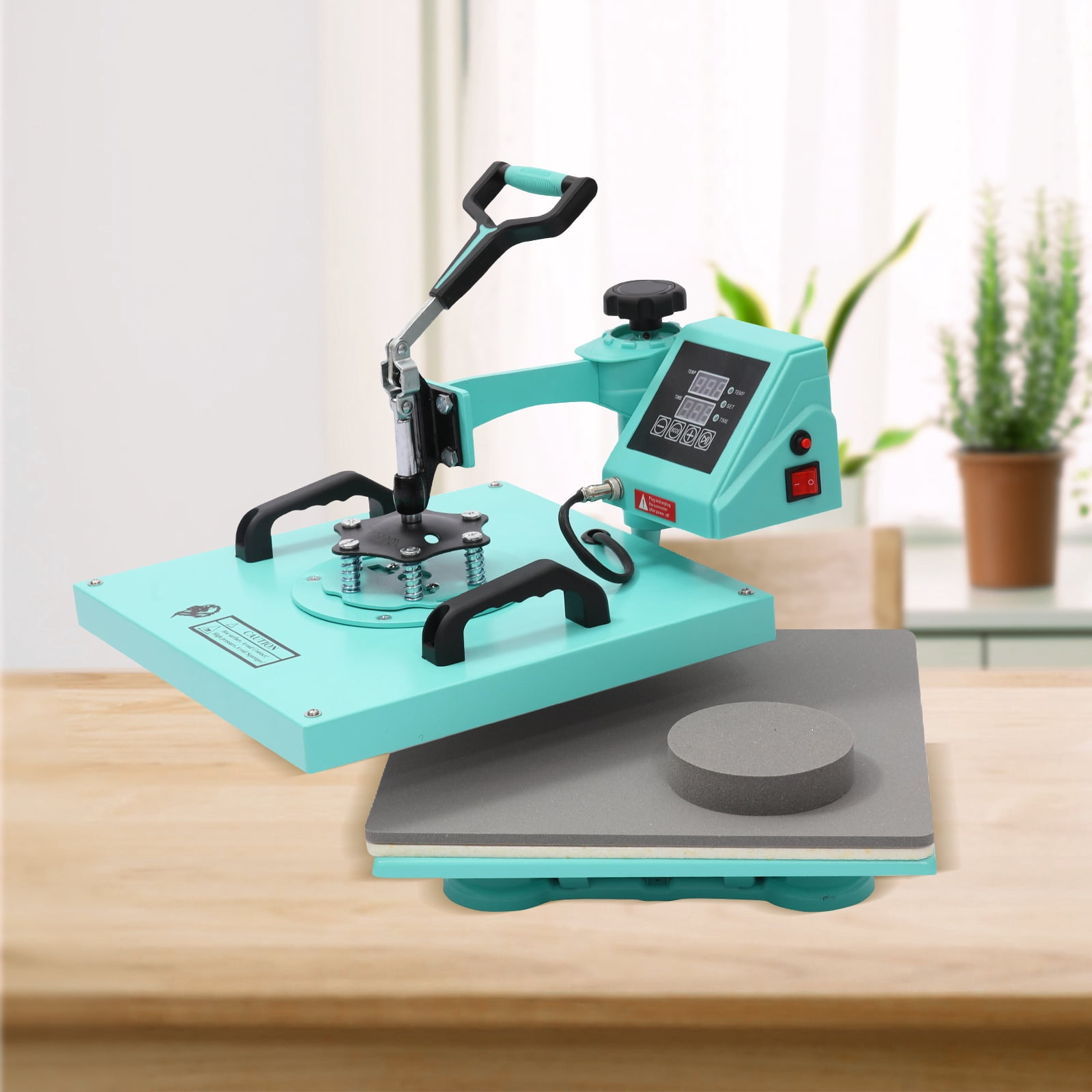 Yiwa 6-in-1 Sublimation Heat Press Machine, 15"x15"